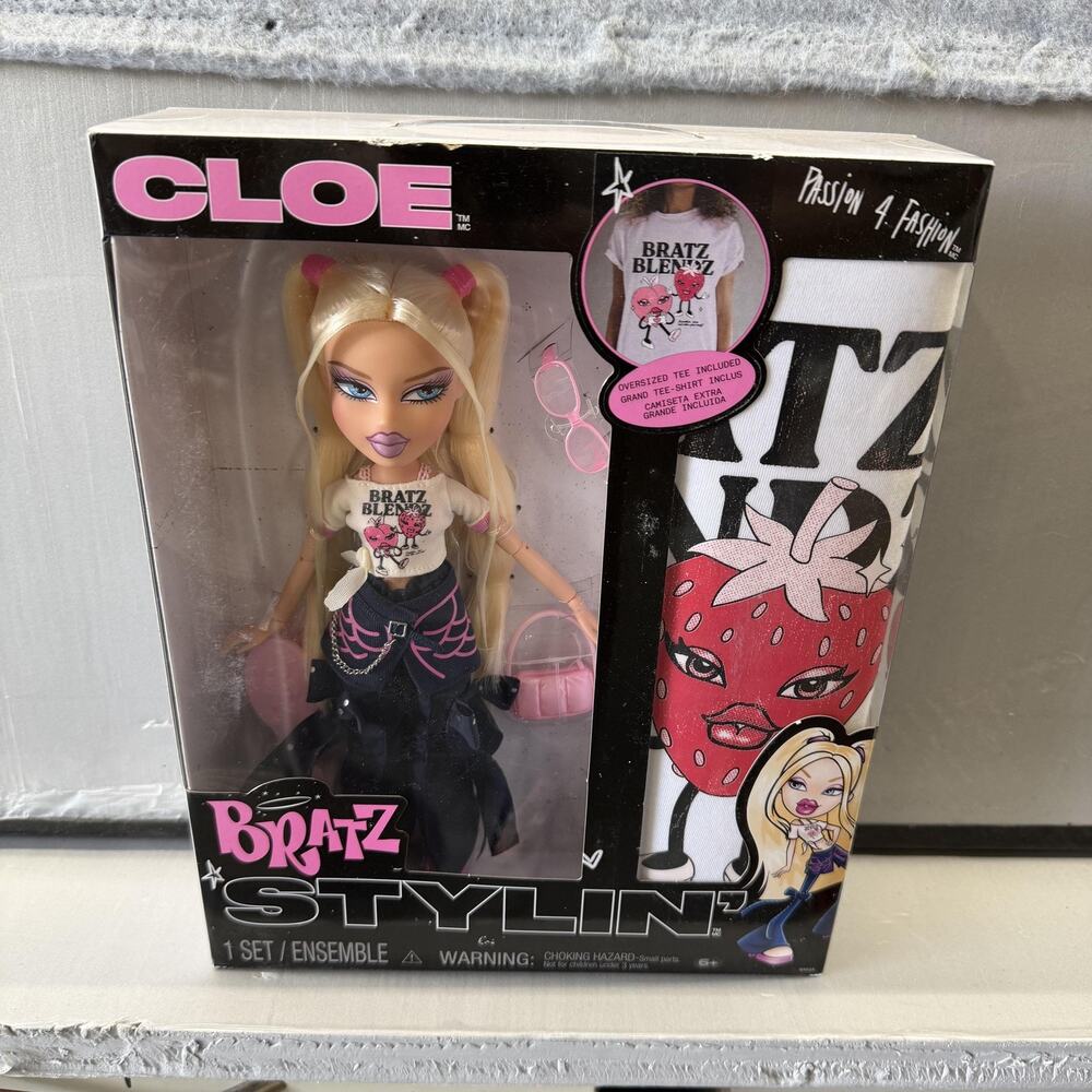Bratz Stylin’ Cloe Doll NIB MGA Bratz Blendz Shirt Set Fashion Pack Sealed NEW